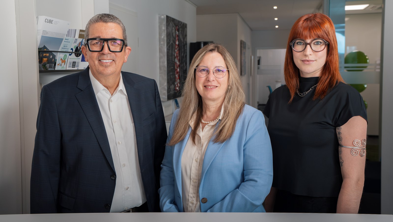 Das Team von Dörre & Dörre im Büro